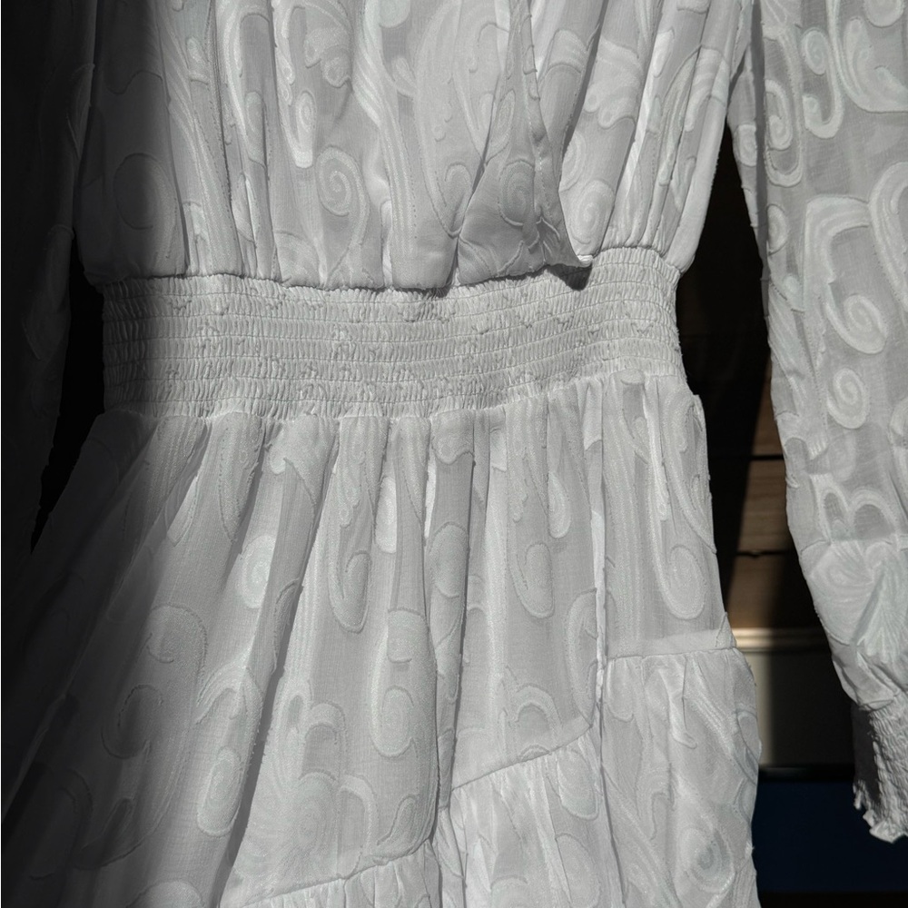 Lilly Pulitzer Resort White Long Sleeve Dress - Picture 7 of 9
